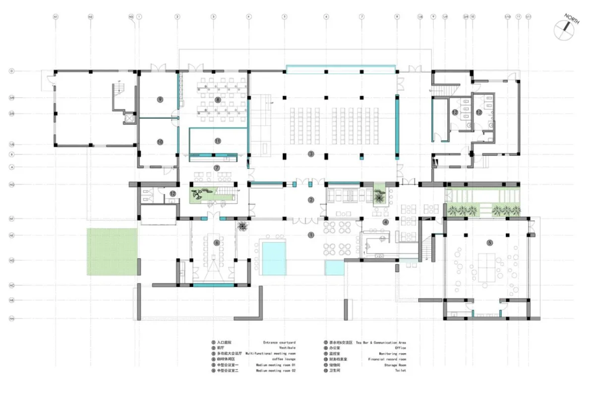 BIM建筑|昆山计家墩村会议中心 / 严旸建筑设计工作室