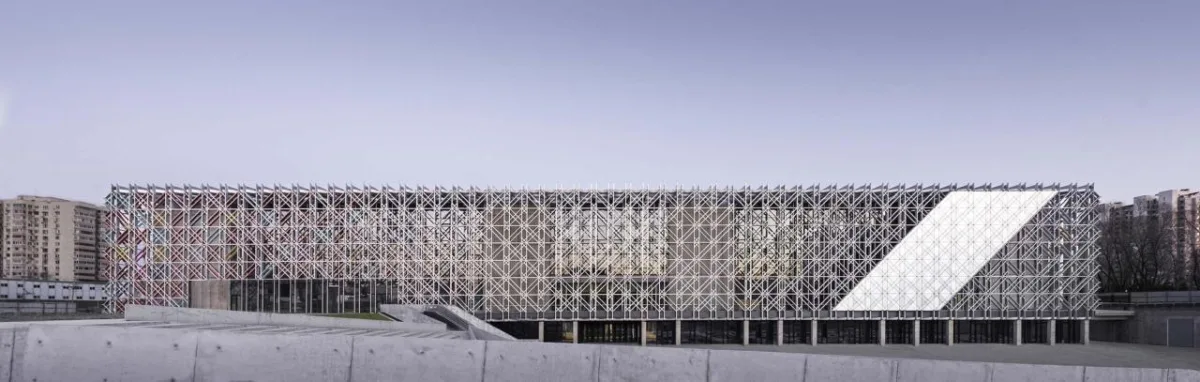BIM建筑|北京五棵松冰上运动中心 / 朱小地工作室