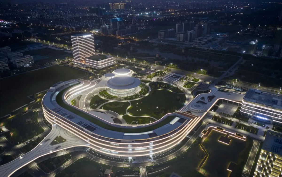 BIM建筑|理性包容、关联共生——渤海先进技术研究院 / 浙江大学建筑设计研究院