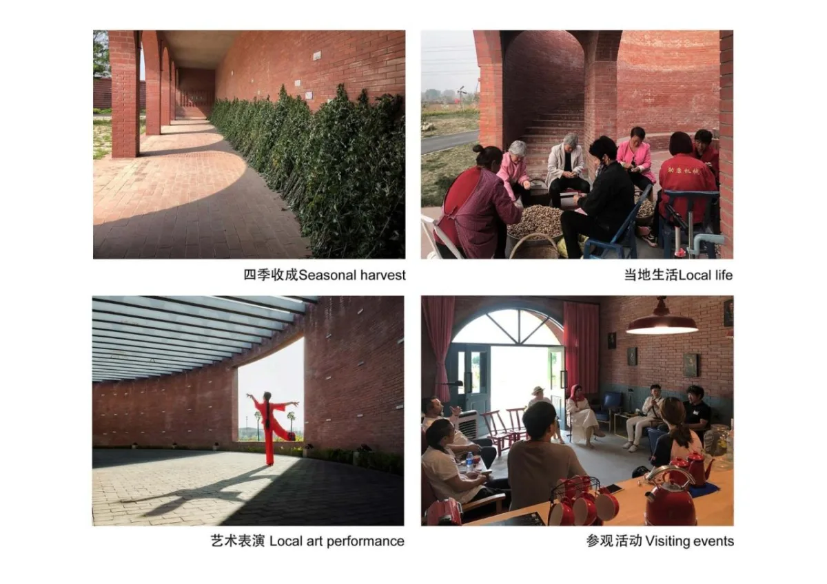 BIM建筑| 李子沟村红砖自然礼堂 / KEYWORKS + 礽建筑