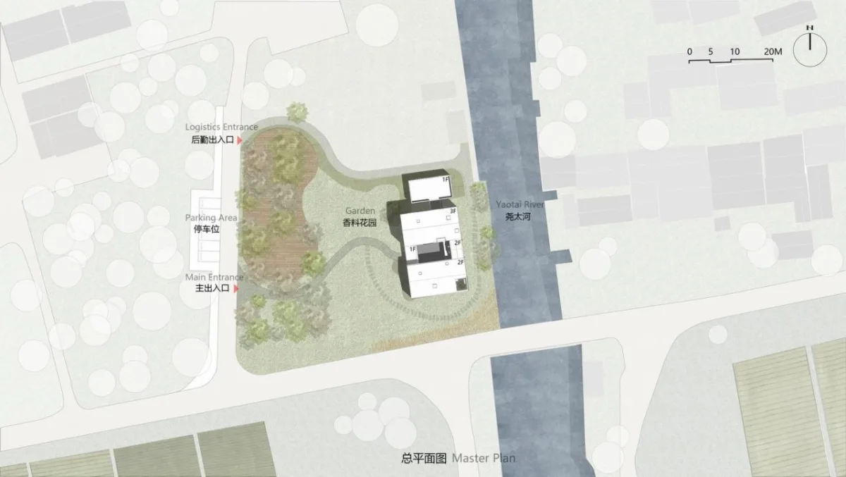 BIM建筑|剖面就是立面：白色的苏州伴宅 / Wutopia Lab
