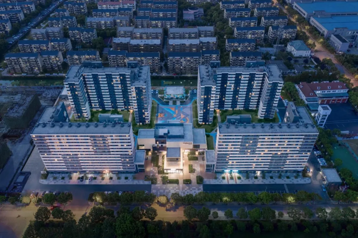 BIM建筑|“住有所居”实验地：有巢国际公寓社区东部经开区店 / 上海日清
