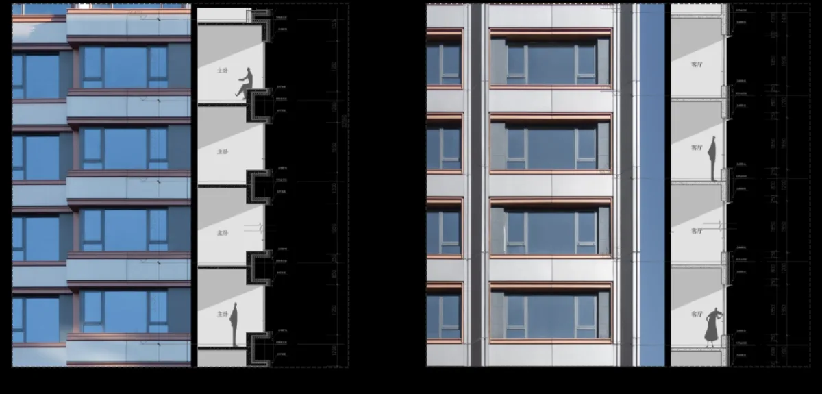 BIM建筑|奢居、从雅、极简 ： 沈阳龙湖 · 天奕 / 成执设计