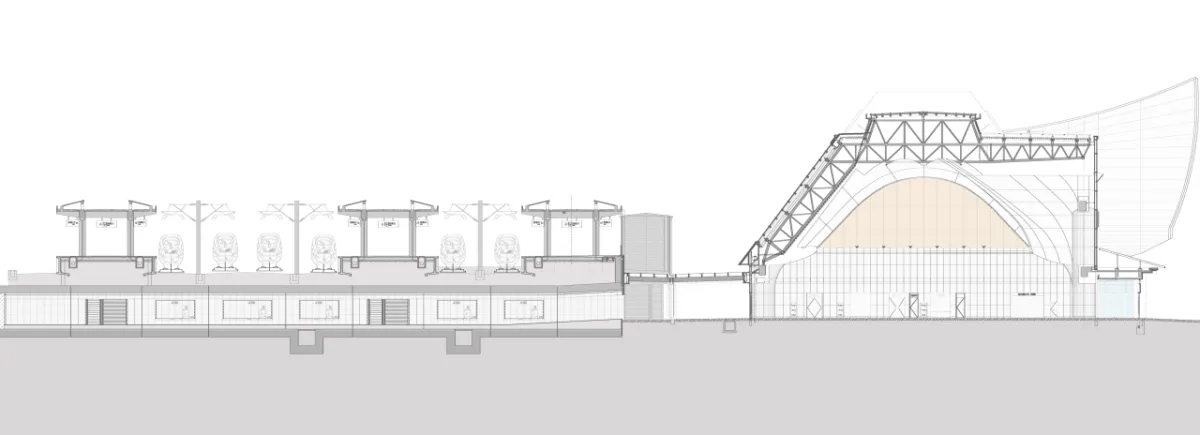BIM建筑|雀舞彩云：中老铁路-西双版纳站室内设计 / CCDI悉地国际