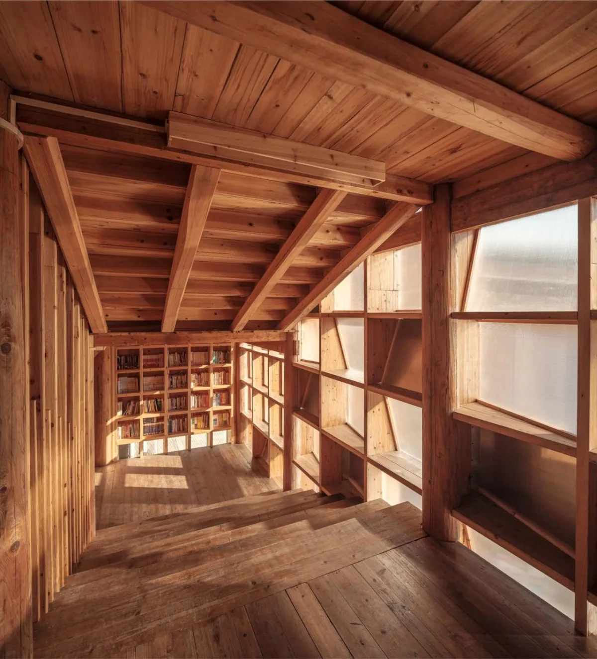 BIM建筑|中国乡村图书馆的新范式：坪坦书屋 / Condition Lab & UAL Studio