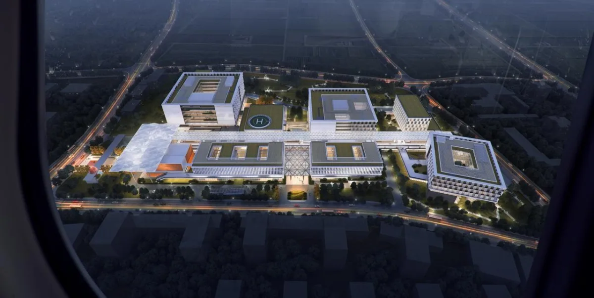 BIM建筑|福清市第二医院投标项目 / 山东省建筑设计研究院第六分院