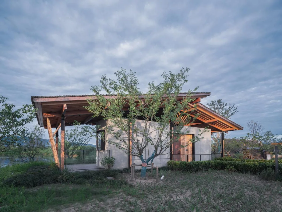 BIM建筑|富阳阳陂湖湿地生态酒店 / 尌林建筑