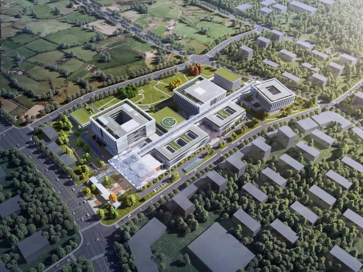 BIM建筑|福清市第二医院投标项目 / 山东省建筑设计研究院第六分院