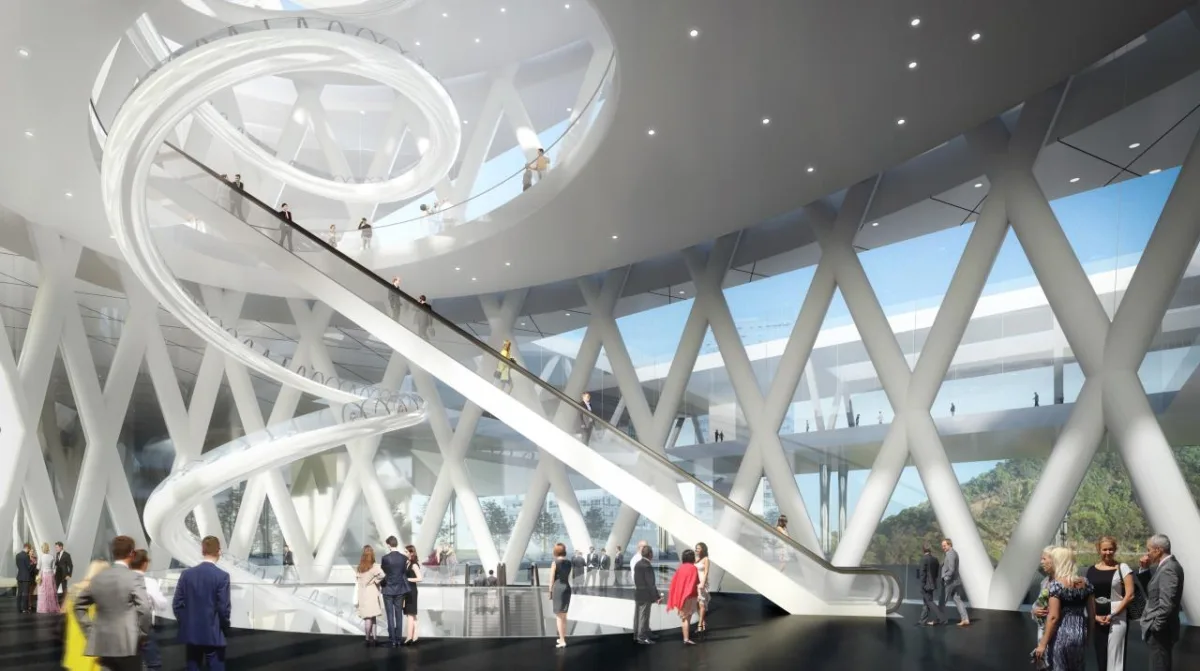 BIM建筑|深圳龙岗艺术中心 / BAU建筑与城市设计事务所