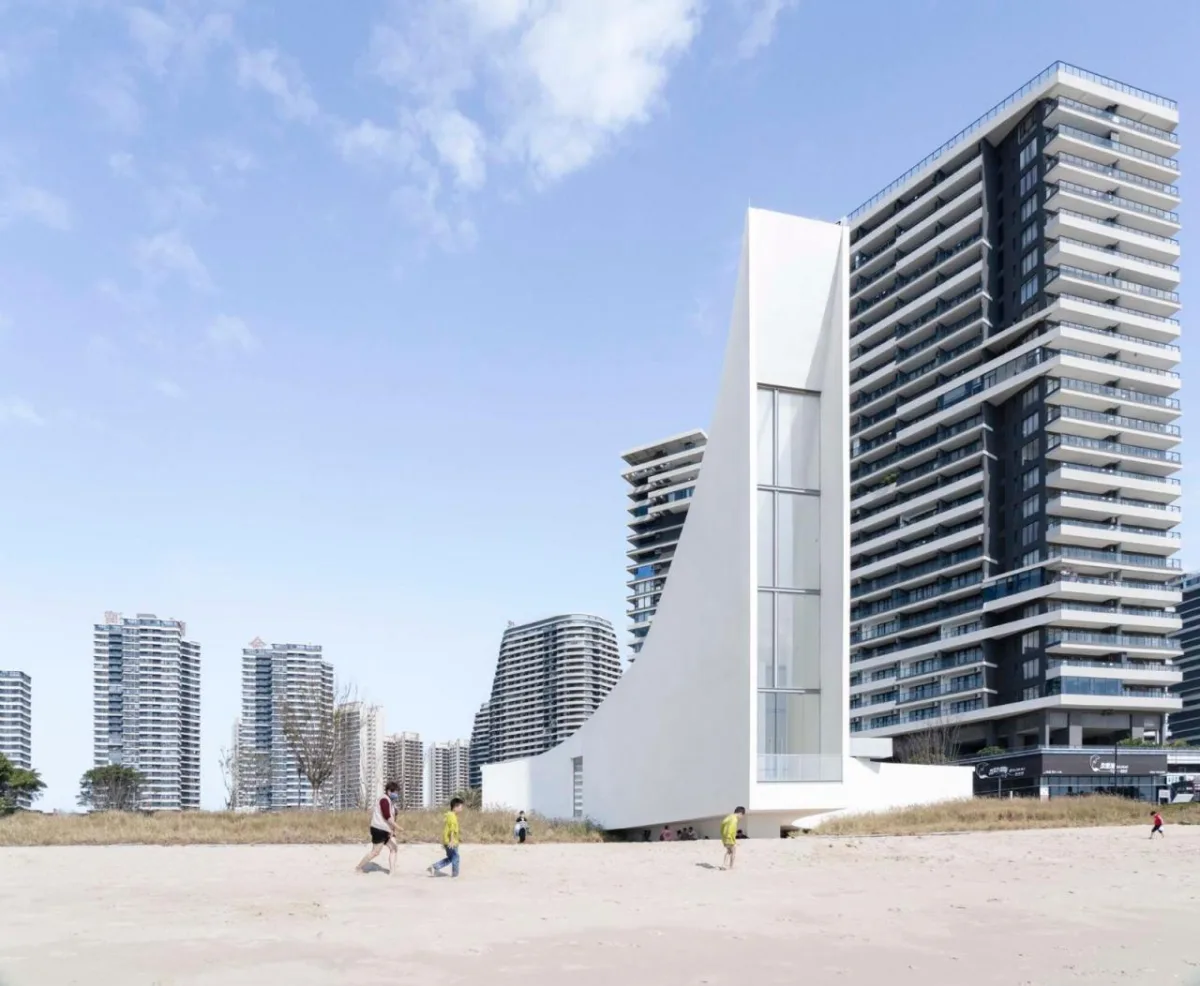 BIM建筑|金町湾小礼堂 / 源计划工作室
