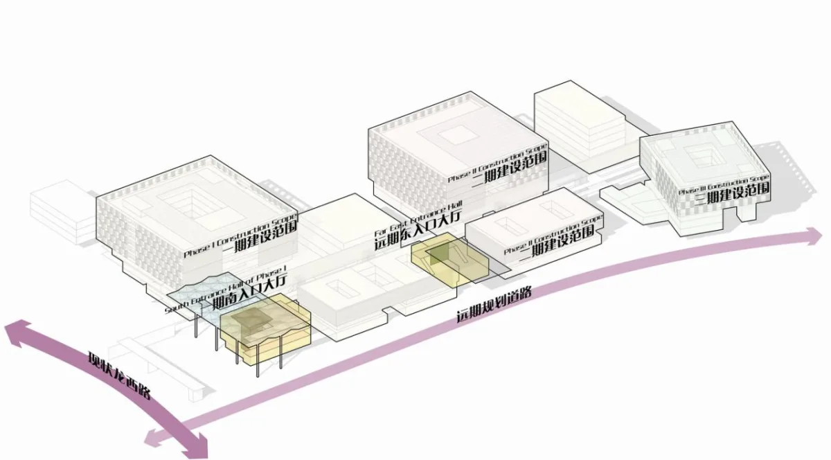 BIM建筑|福清市第二医院投标项目 / 山东省建筑设计研究院第六分院