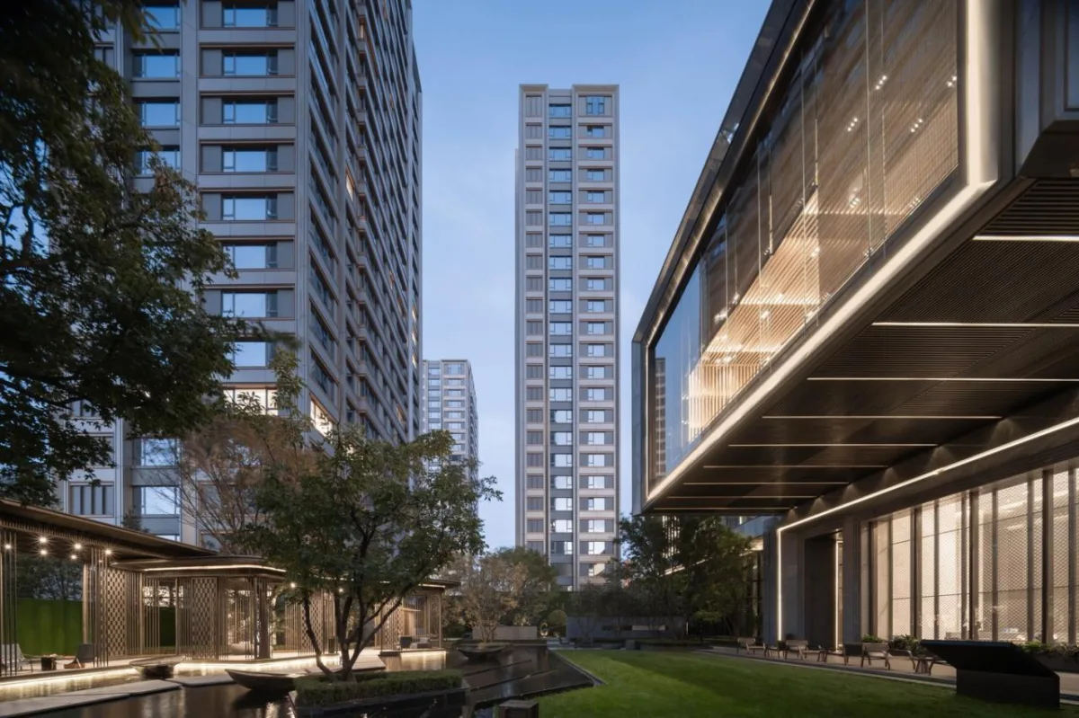 BIM建筑|奢居、从雅、极简 ： 沈阳龙湖 · 天奕 / 成执设计