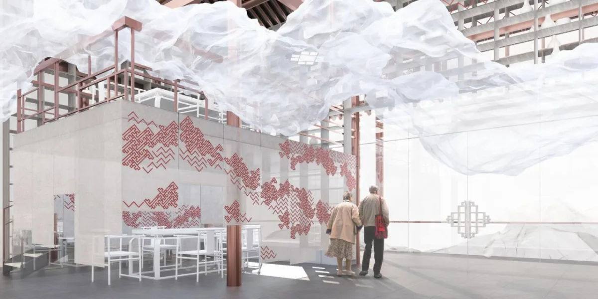 BIM建筑|雷山云屋：西江千户苗寨文化中心方案设计 / 外行建筑