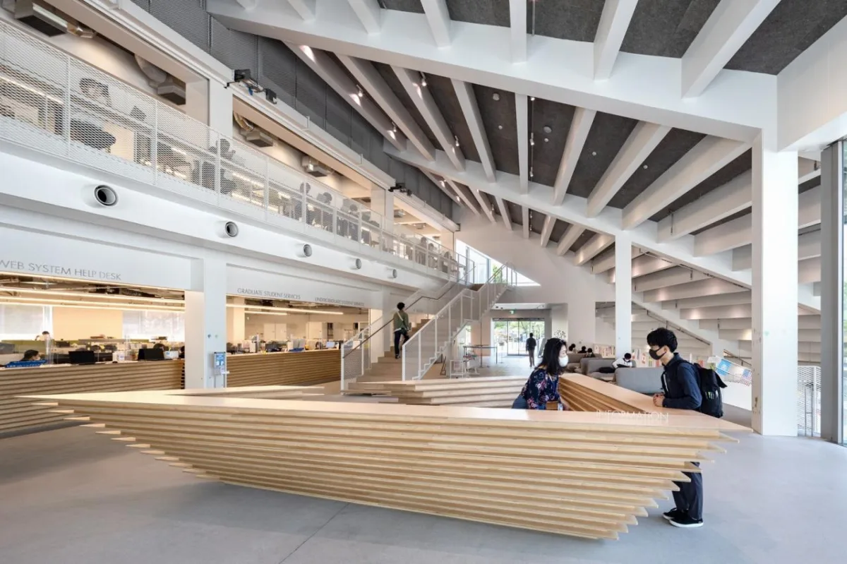 BIM建筑|东京工业大学 Hisao & Hiroko Taki 广场 / 隈研吾建筑事务所