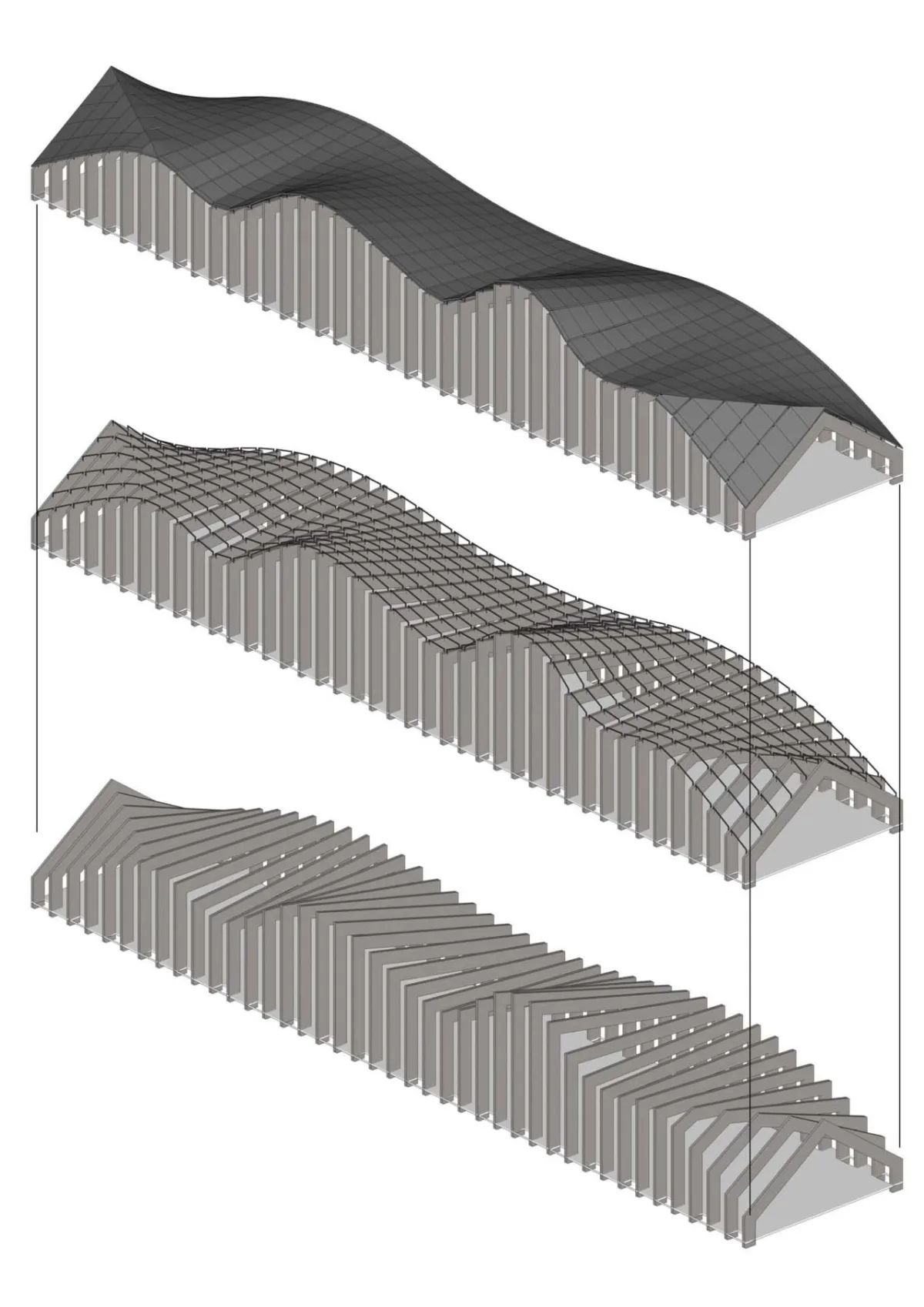 BIM建筑|陶然墟乡村集市 / 昊源集团设计中心