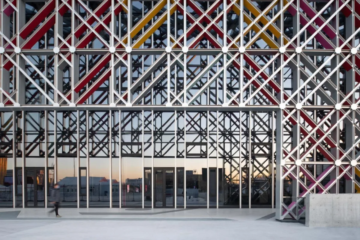 BIM建筑|北京五棵松冰上运动中心 / 朱小地工作室
