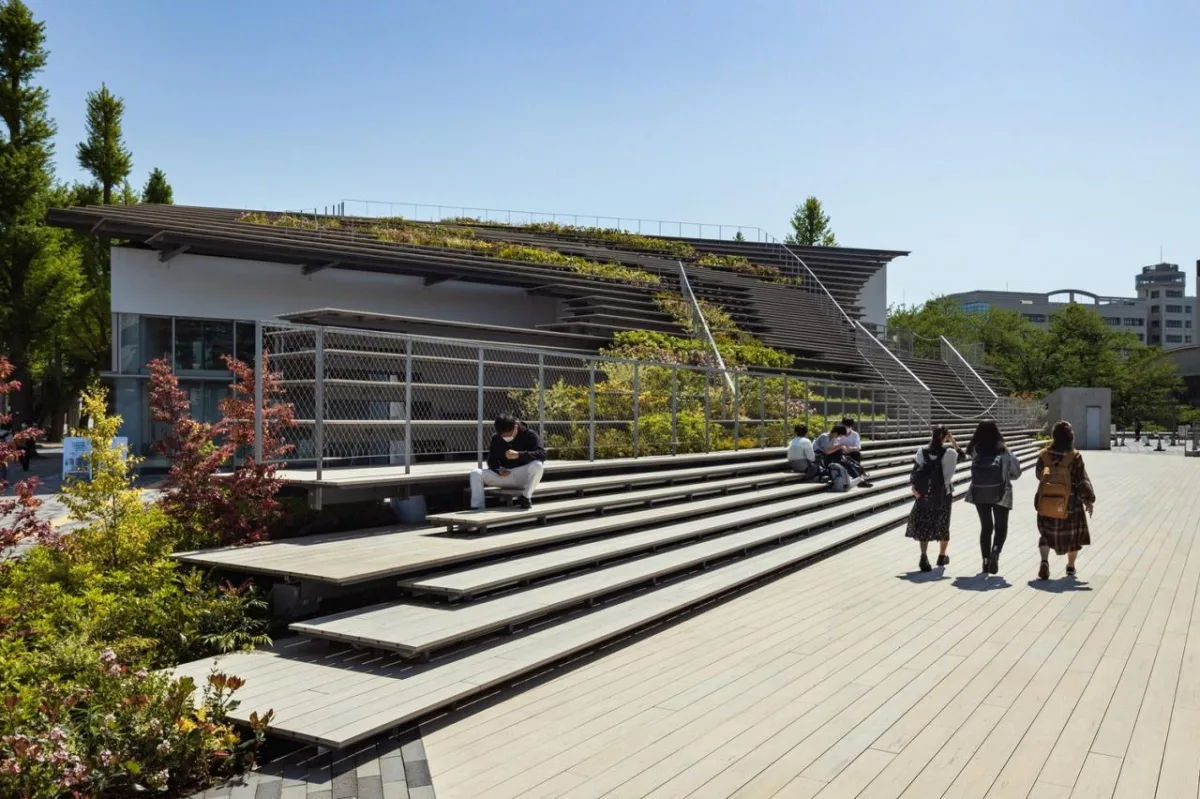 BIM建筑|东京工业大学 Hisao & Hiroko Taki 广场 / 隈研吾建筑事务所