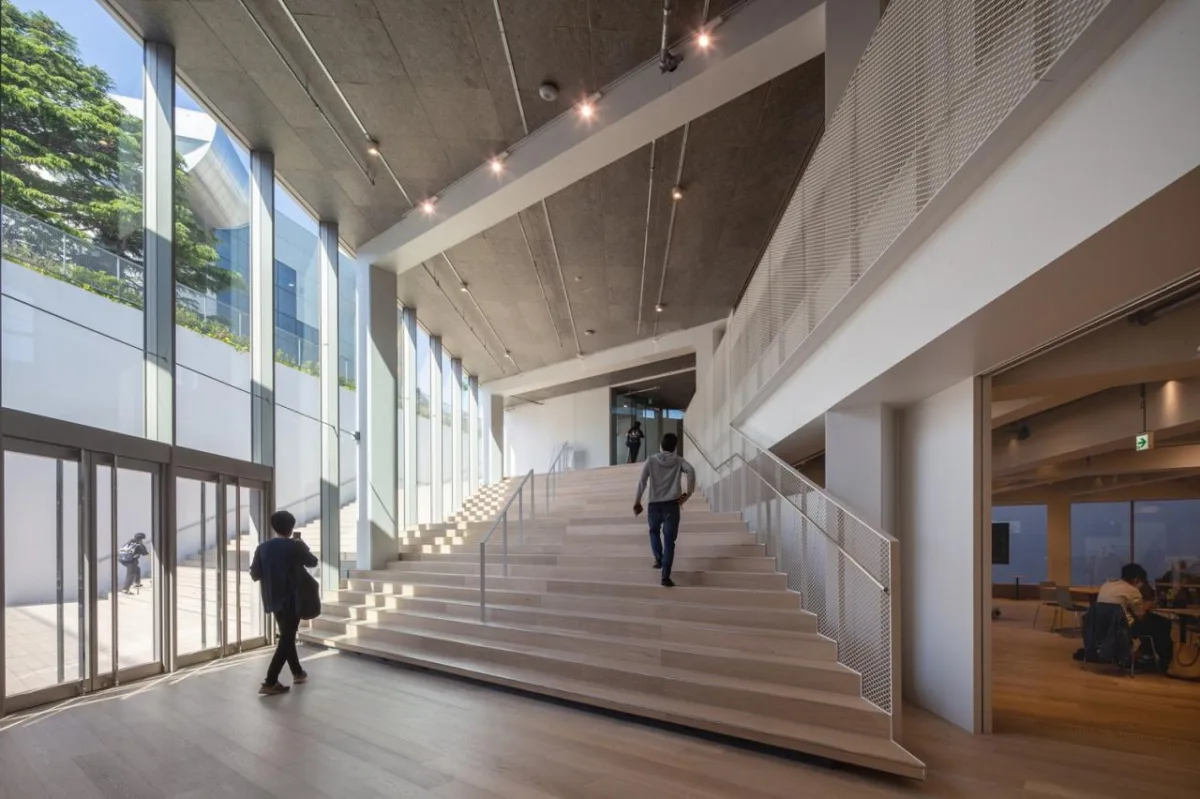 BIM建筑|东京工业大学 Hisao & Hiroko Taki 广场 / 隈研吾建筑事务所