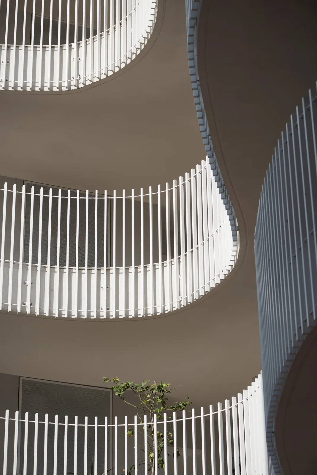 BIM建筑|飘带一般的中央公寓楼 / HQ Architects