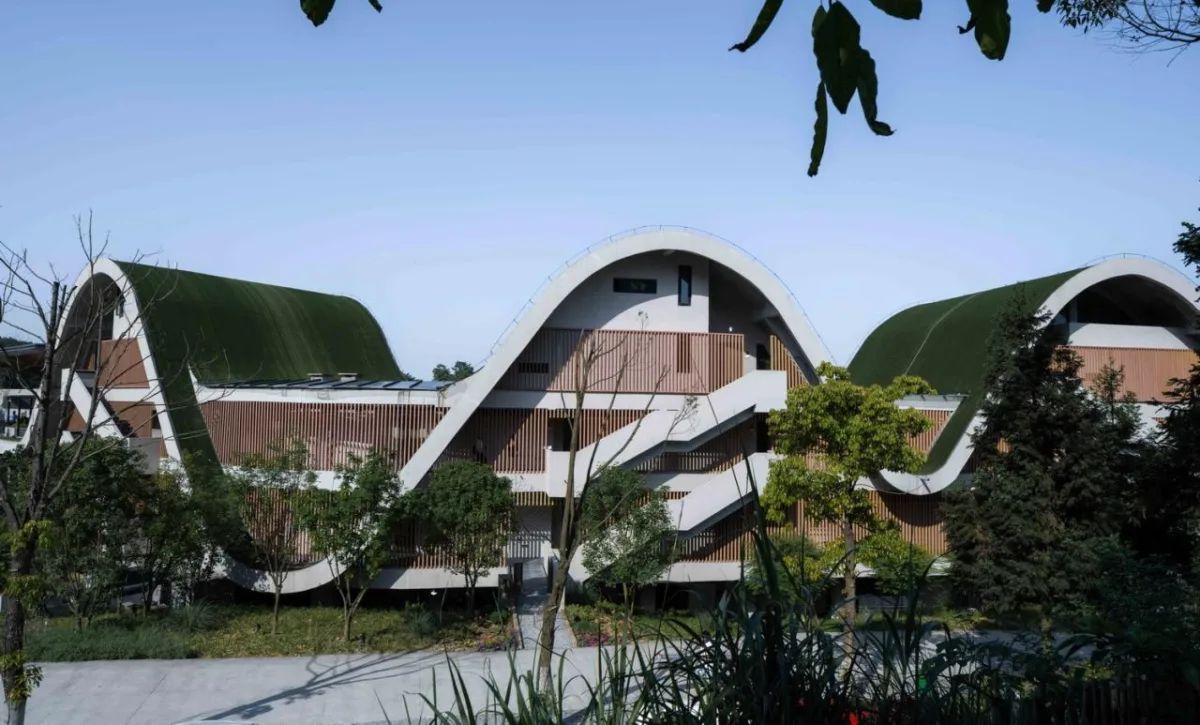 BIM建筑|重庆玉峰山慢屋•青麦庄园建筑设计 / IDO元象建筑