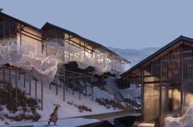 BIM建筑|雷山云屋：西江千户苗寨文化中心方案设计 / 外行建筑-BIM建筑网