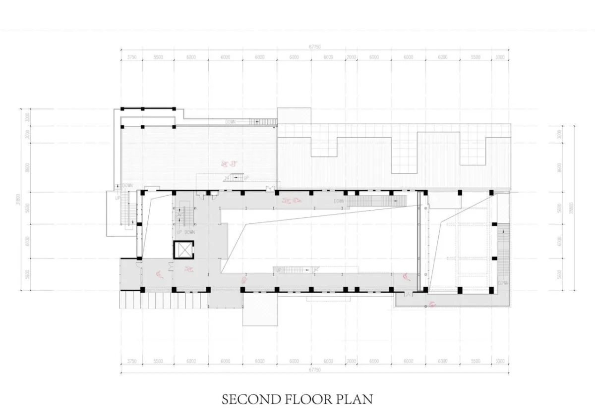 BIM建筑|沙井村民大厅 / 趣城工作室