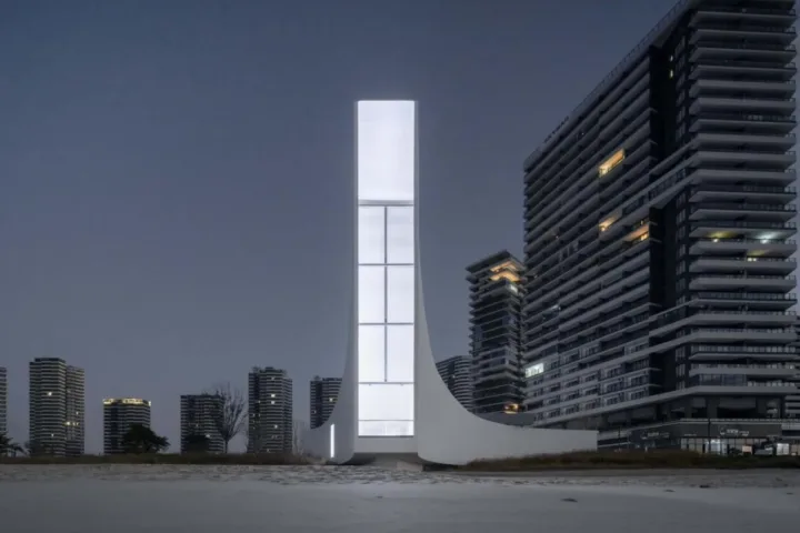 BIM建筑|金町湾小礼堂 / 源计划工作室