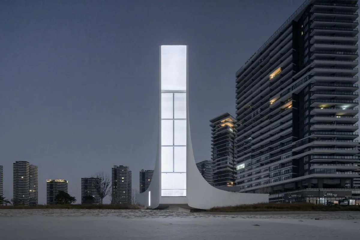 BIM建筑|金町湾小礼堂 / 源计划工作室
