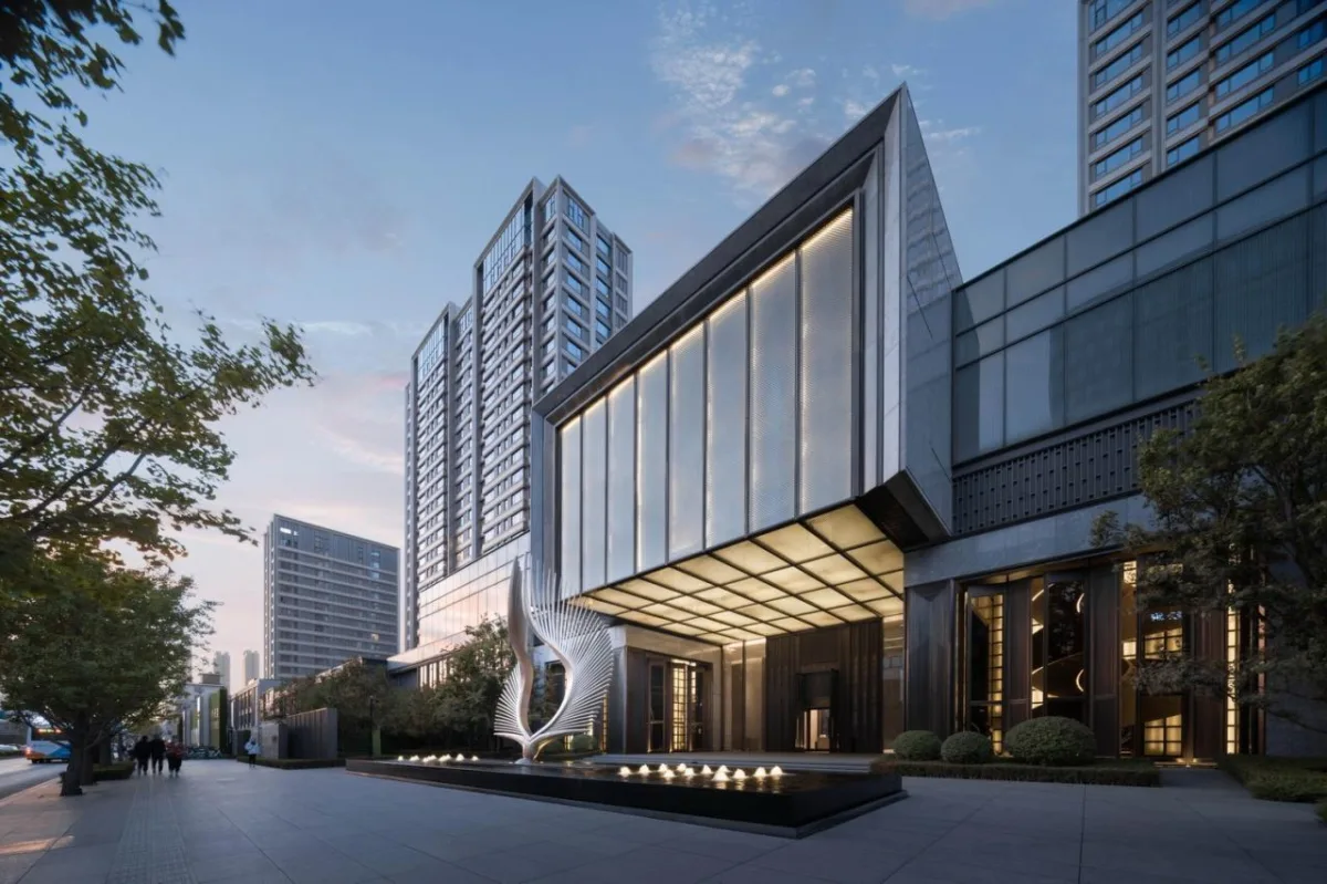 BIM建筑|奢居、从雅、极简 ： 沈阳龙湖 · 天奕 / 成执设计