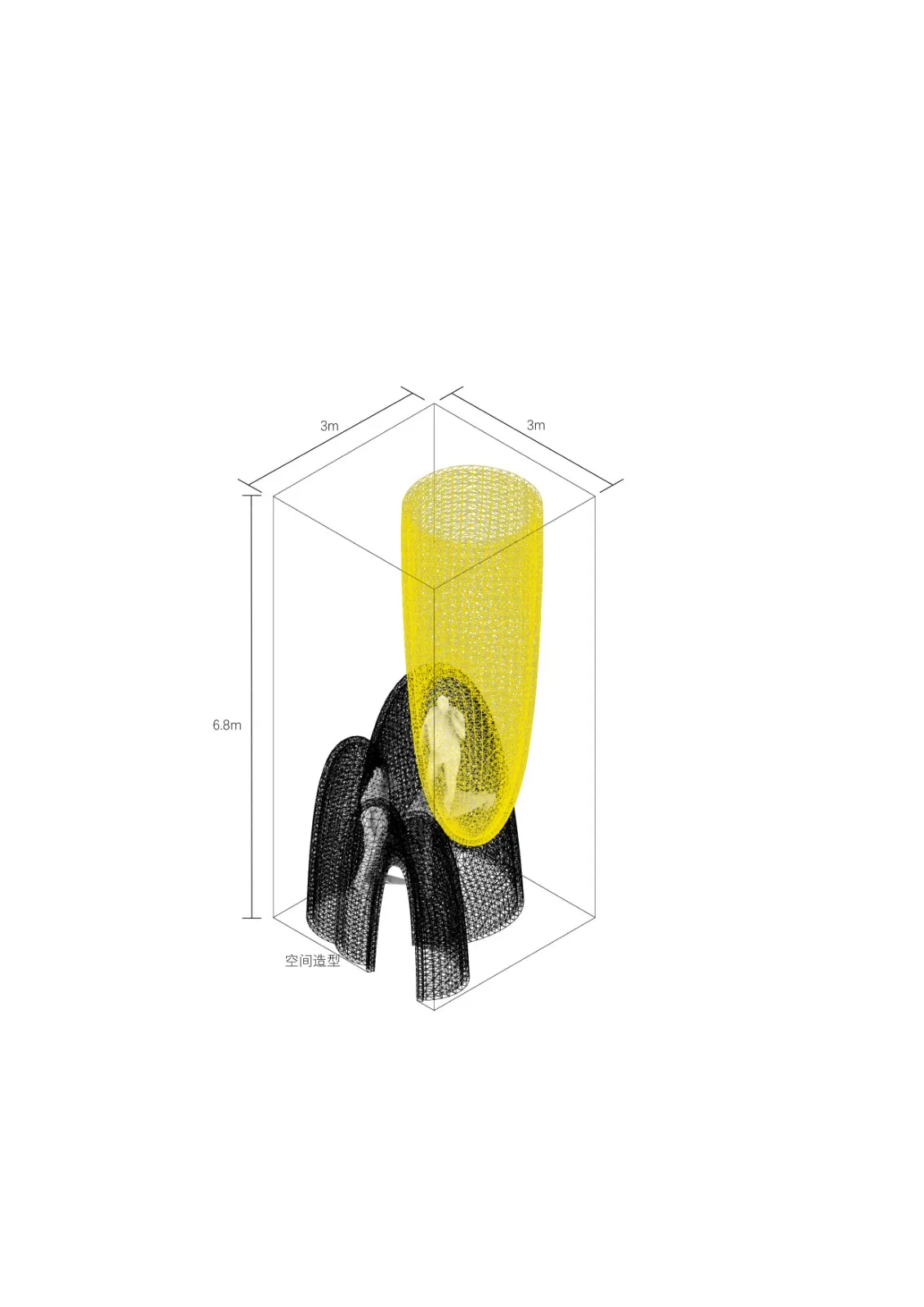 BIM建筑|魔幻现实主义的装置：降临 / Wutopia Lab