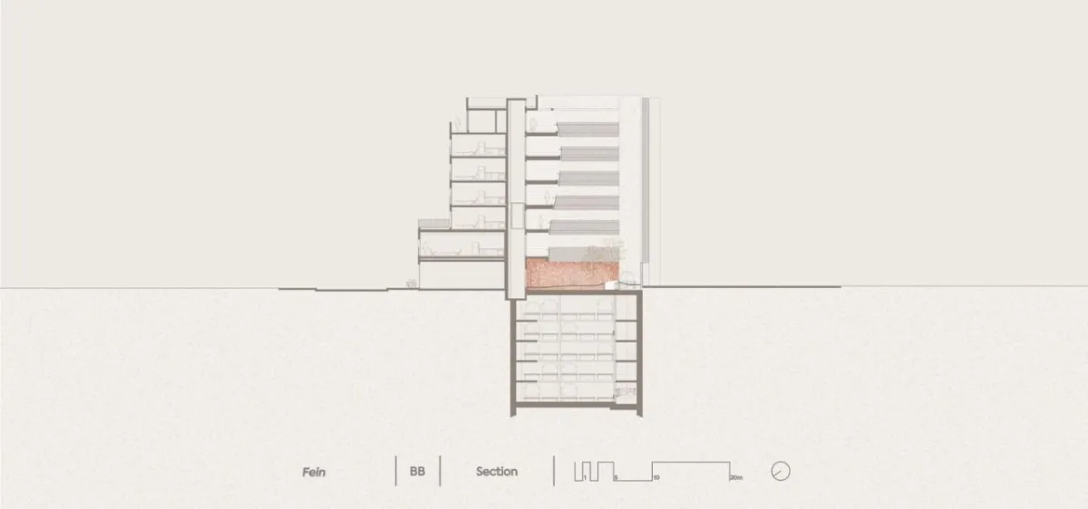 BIM建筑|飘带一般的中央公寓楼 / HQ Architects