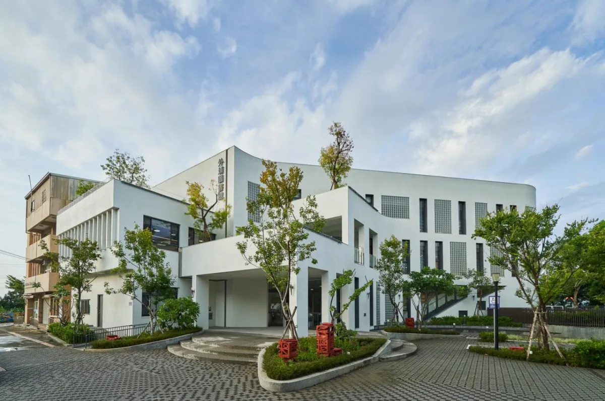 BIM建筑|台中公共图书馆外埔分馆扩建 / 大秝设计