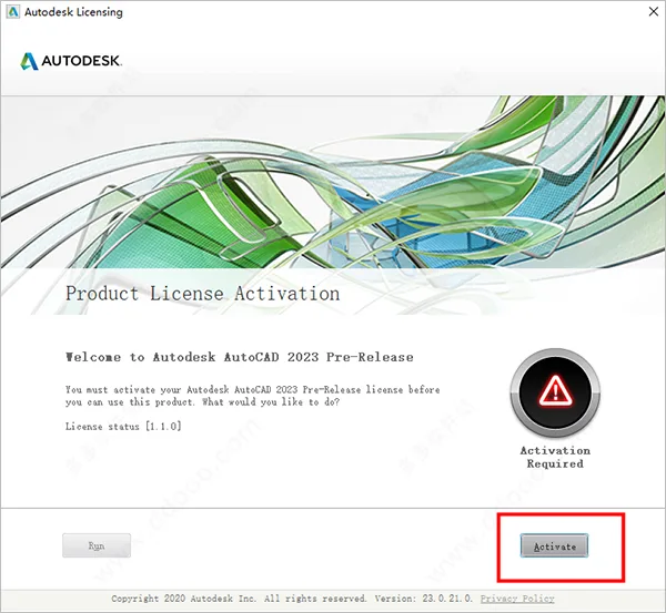 AutoCAD2023官方简体中文64位，附安装教程，注册机、序列号、激活密钥