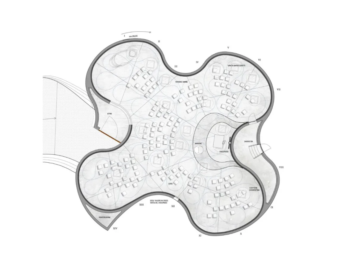 BIM建筑|圣玛利亚·葛莱蒂教堂 / Mario Cucinella Architects