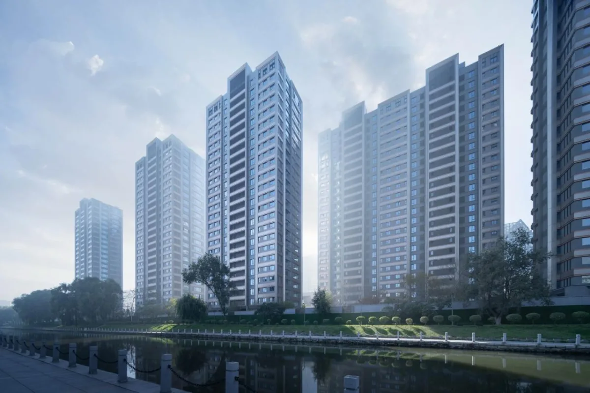 BIM建筑|奢居、从雅、极简 ： 沈阳龙湖 · 天奕 / 成执设计