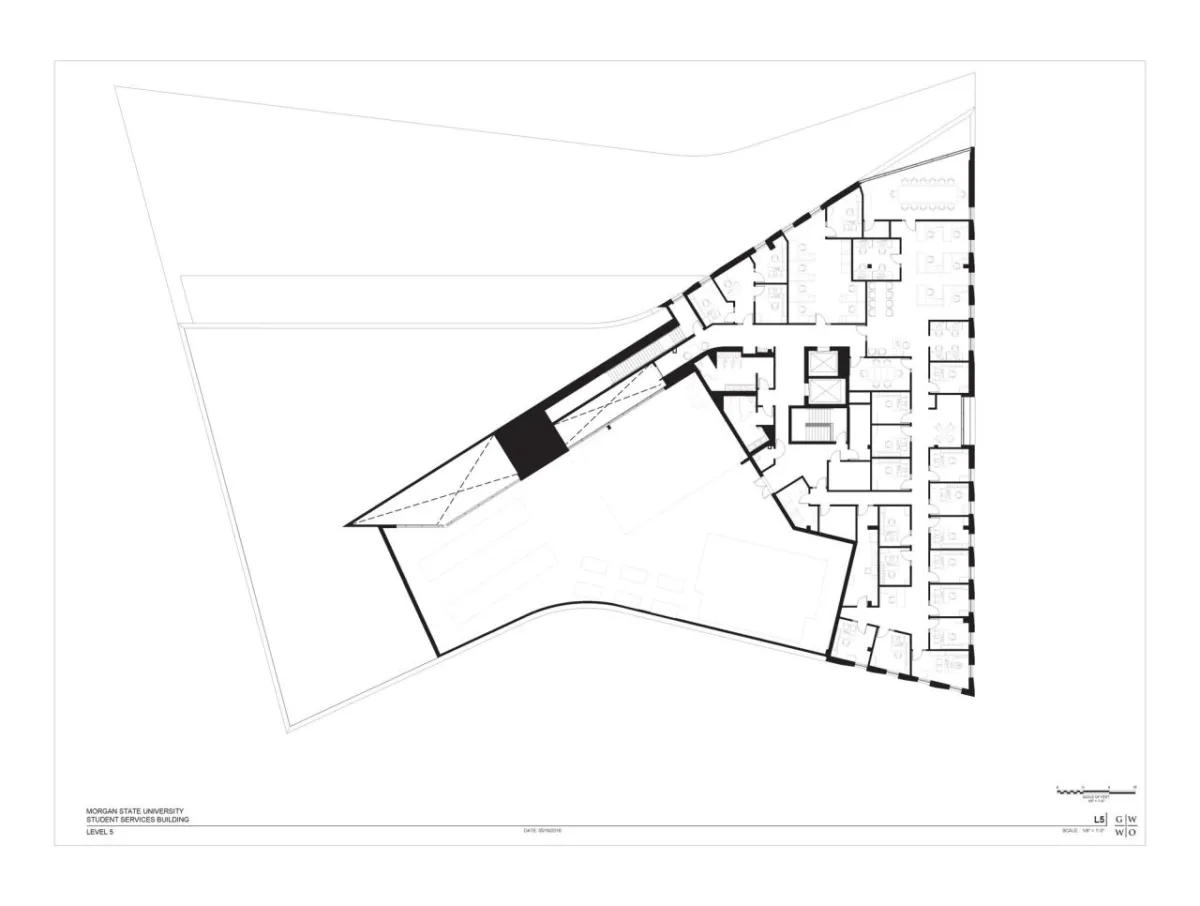 BIM建筑|摩根州立大学 学生服务中心 / Teeple Architects