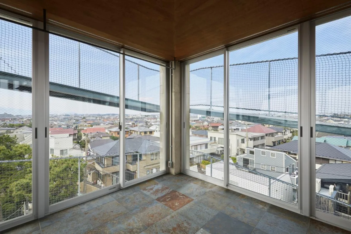 BIM建筑|坡道环绕建筑，鹄沼-Y之家/ KANIUE
