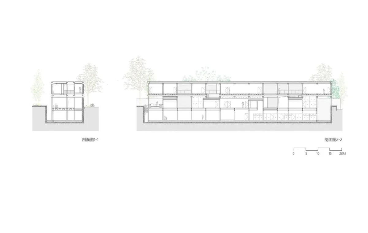 BIM建筑|杨浦滨江人民城市建设展示馆，人人馆 / 同济原作设计工作室
