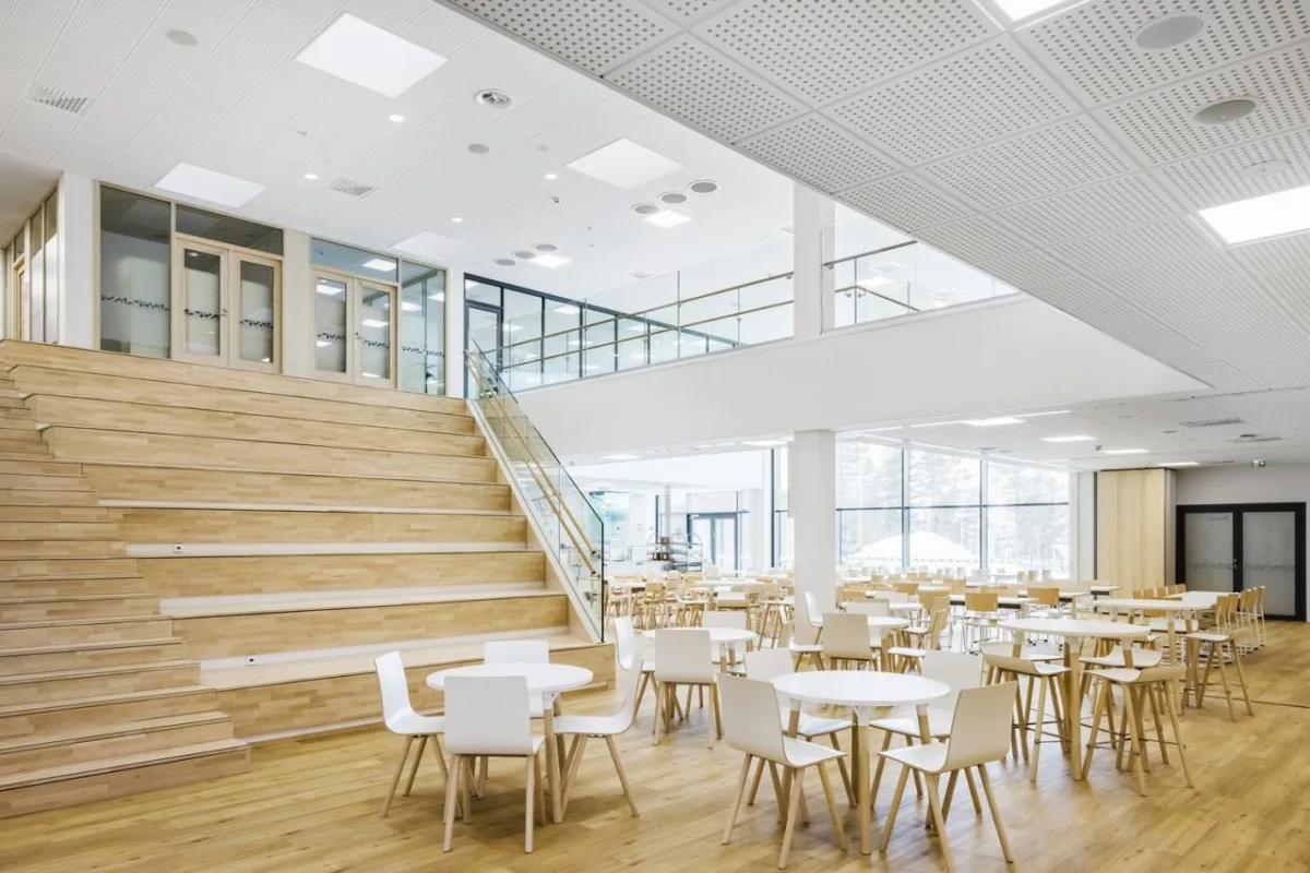 BIM建筑|汉卡萨尔米学校 / Parviainen Architects