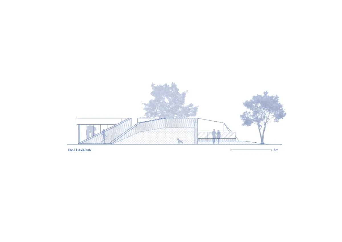 BIM建筑|沃土 | 琶洲保利体育公园服务中心 / 上海间筑设计