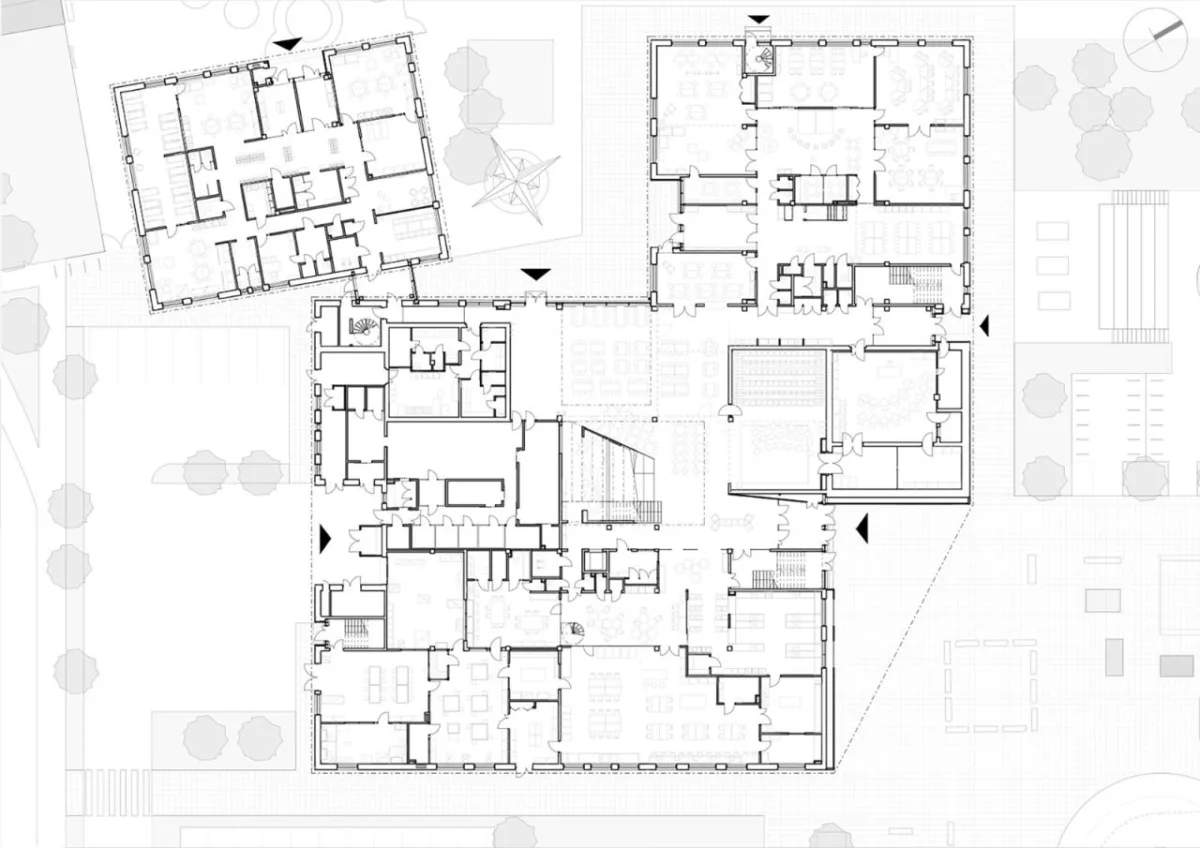 BIM建筑|汉卡萨尔米学校 / Parviainen Architects