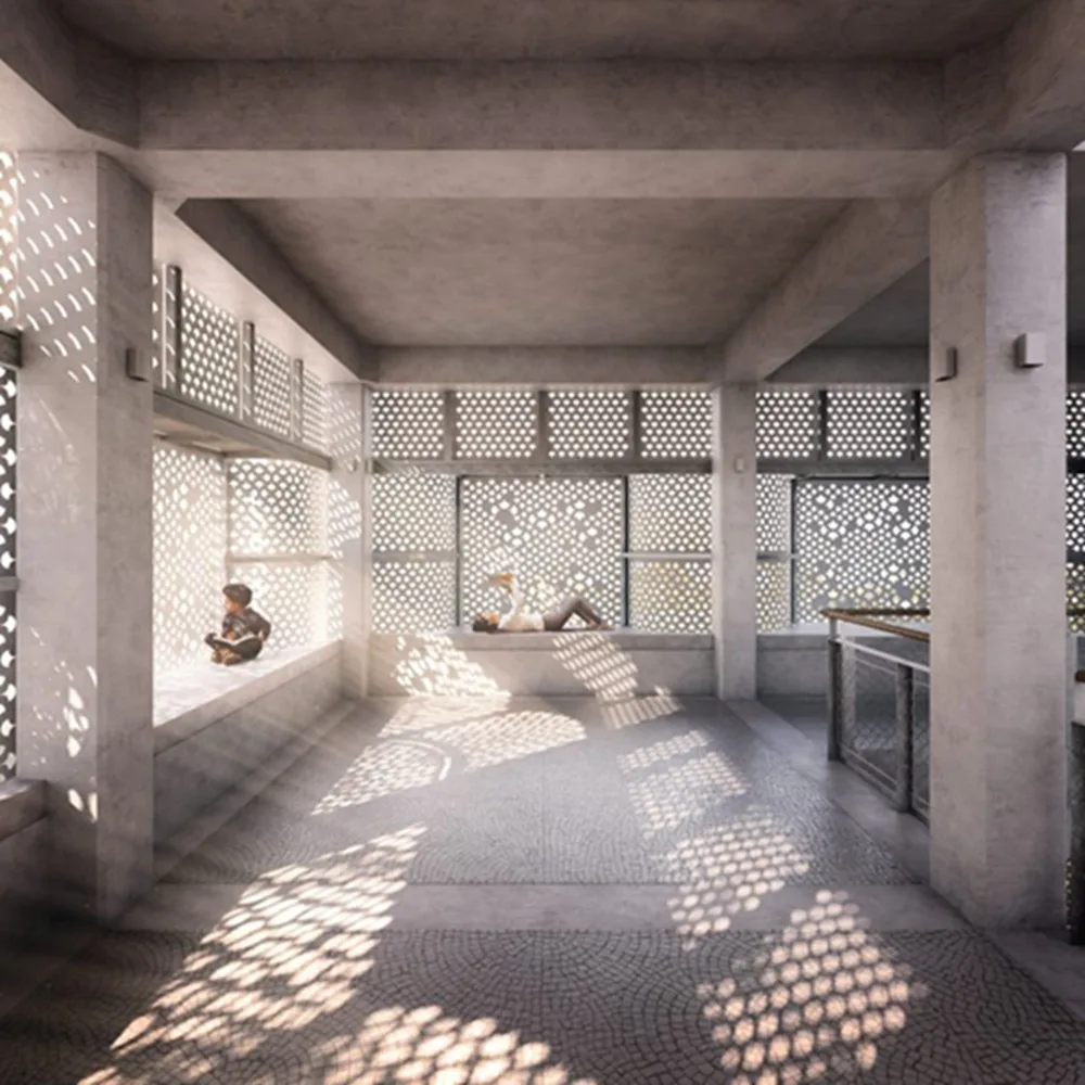 BIM建筑|萨尔工作室为印度拉贾斯坦邦设计文化中心
