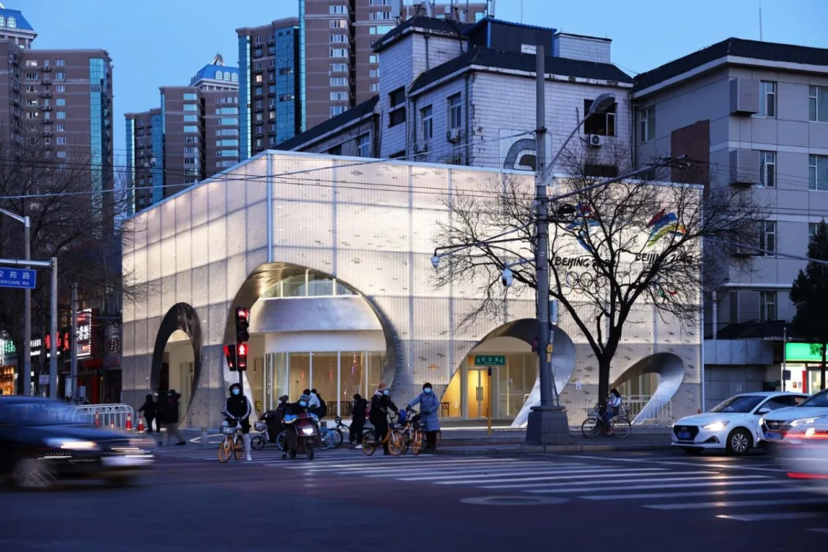 BIM建筑|冰晶盒子，亚运村街道办事处改造 / 中国建筑设计研究院