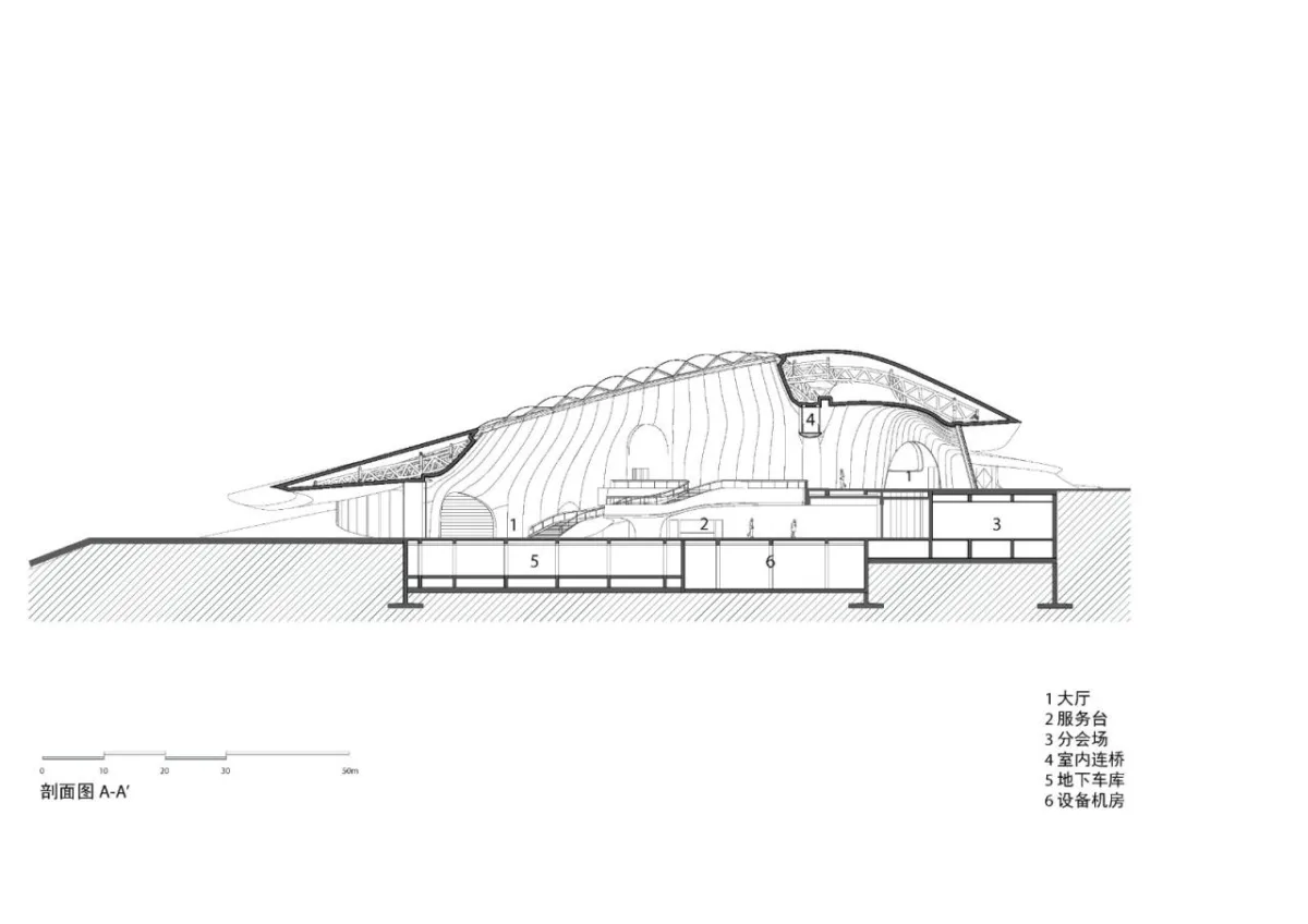 BIM建筑| 雪山下的帐篷 | MAD设计亚布力企业家论坛永久会址建成