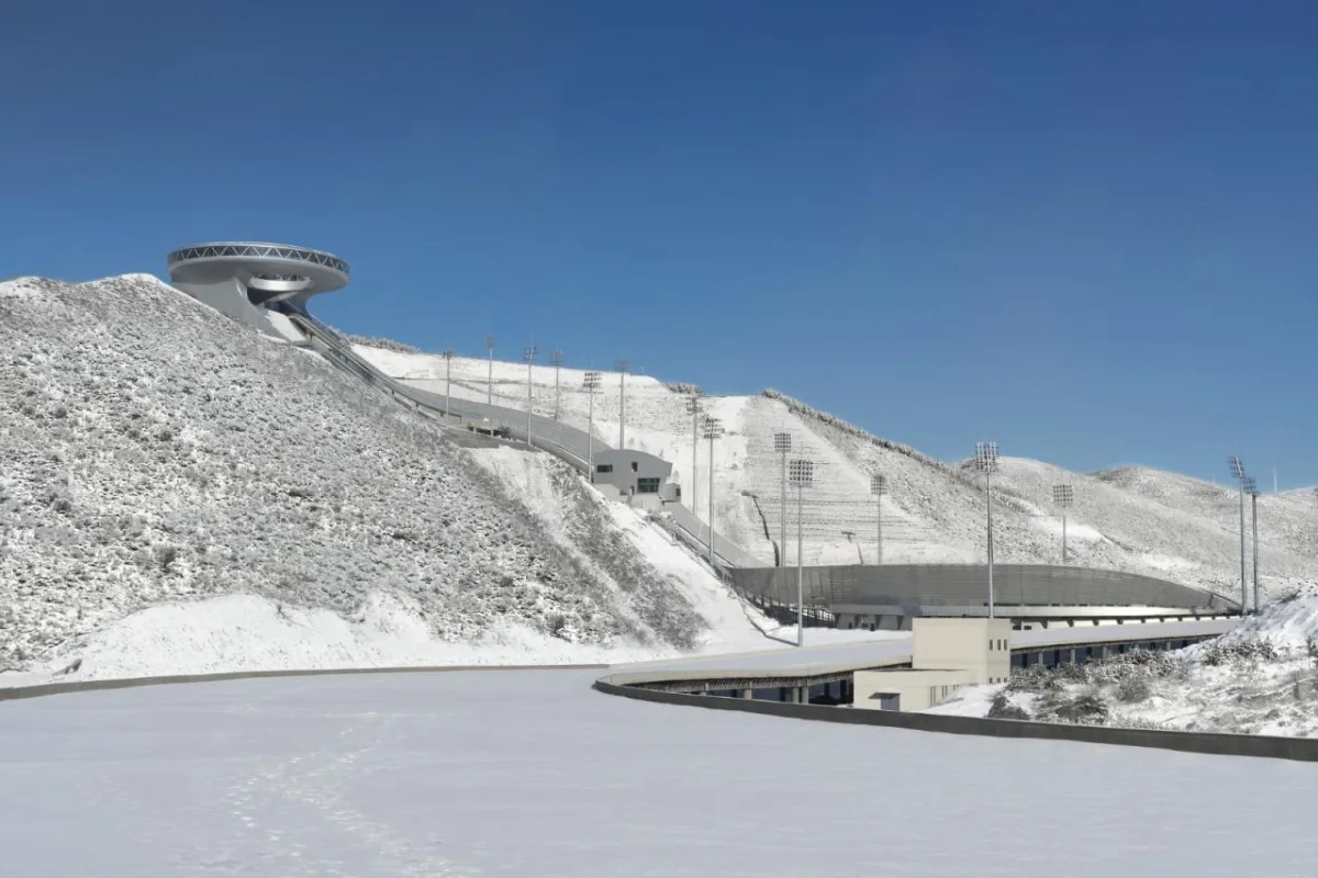 BIM建筑|国家跳台滑雪中心 / THAD 清华大学建筑设计研究院