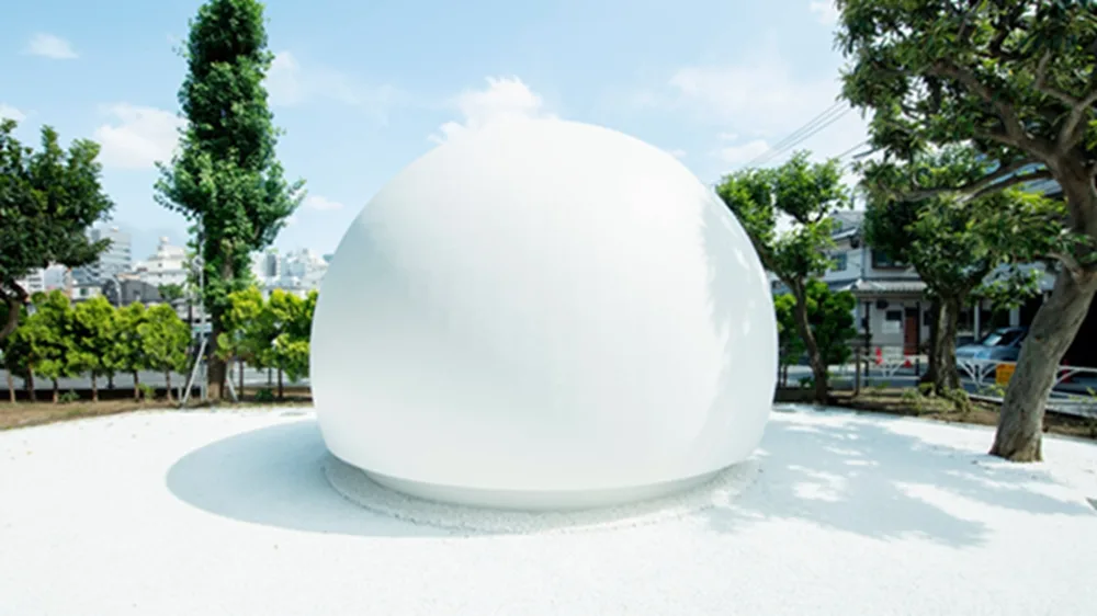 BIM建筑|佐藤和雄设计半球形公共厕所