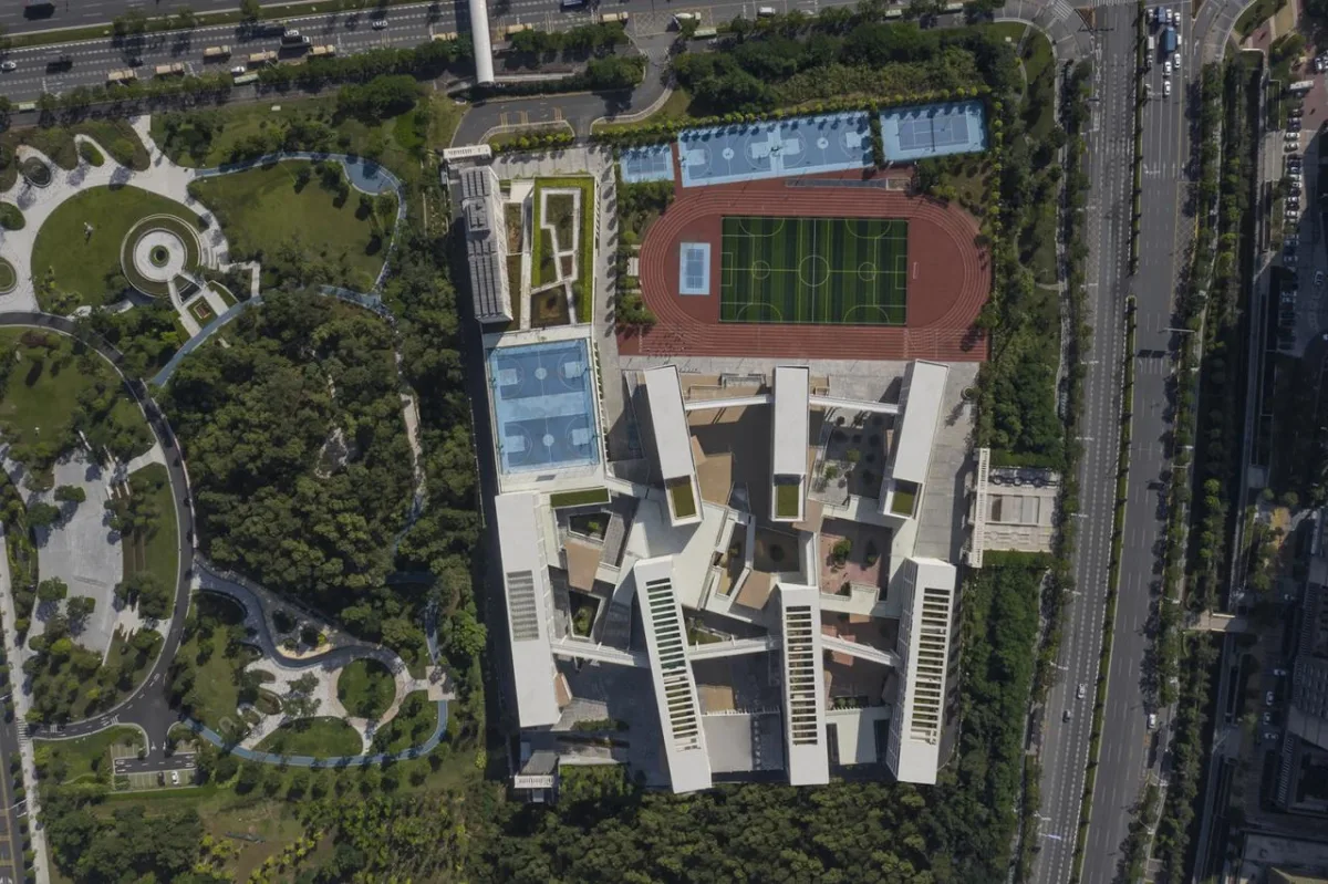 BIM建筑|深圳光明新区凤凰学校 / 深圳大学建筑设计研究院“钟中+钟波涛”工作室