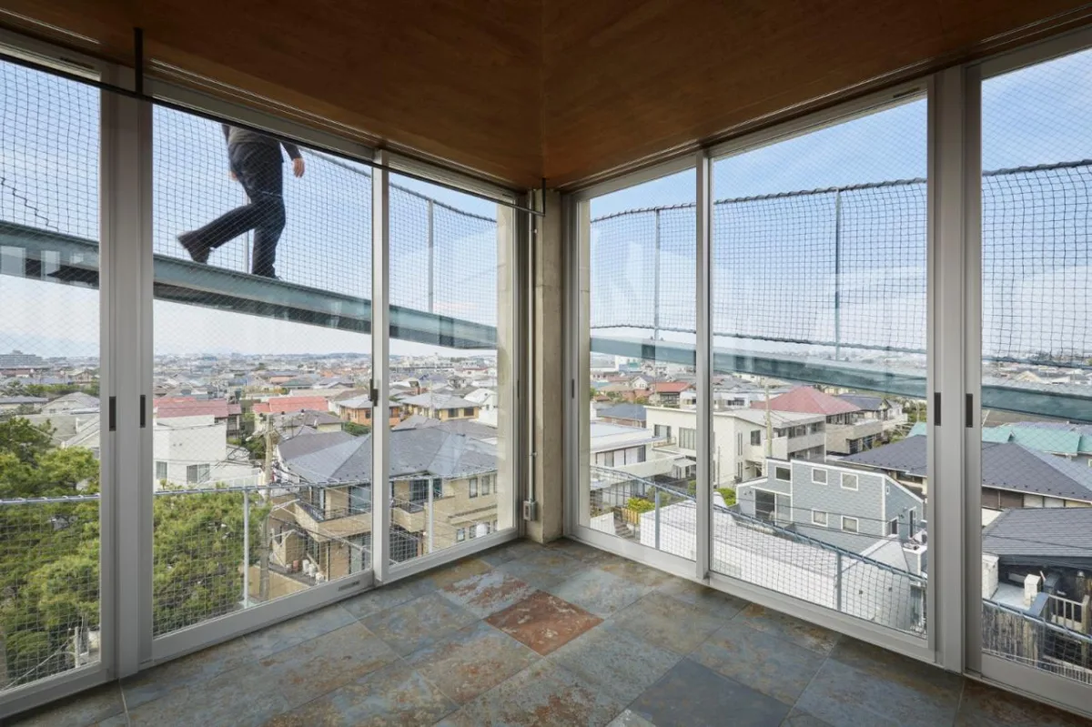 BIM建筑|坡道环绕建筑，鹄沼-Y之家/ KANIUE