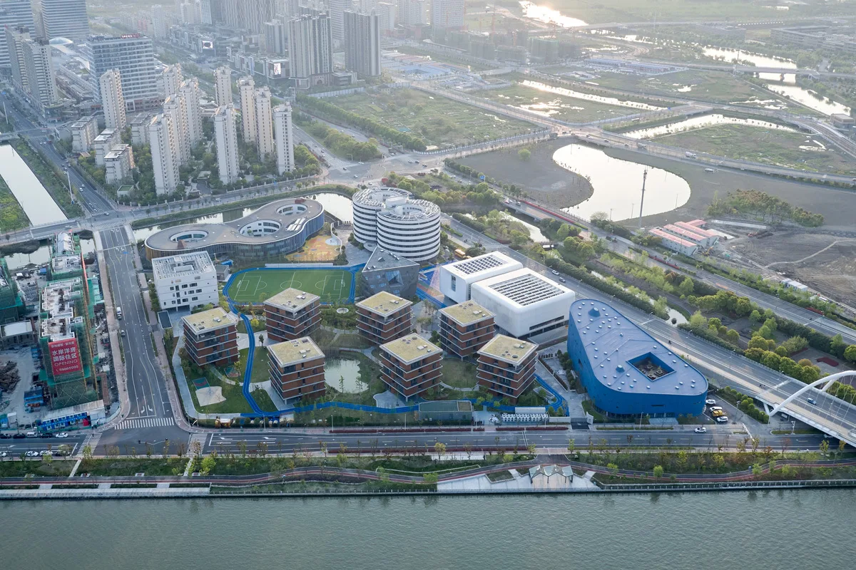 BIM建筑|上海青浦平和运动中心 / OPEN建筑事务所