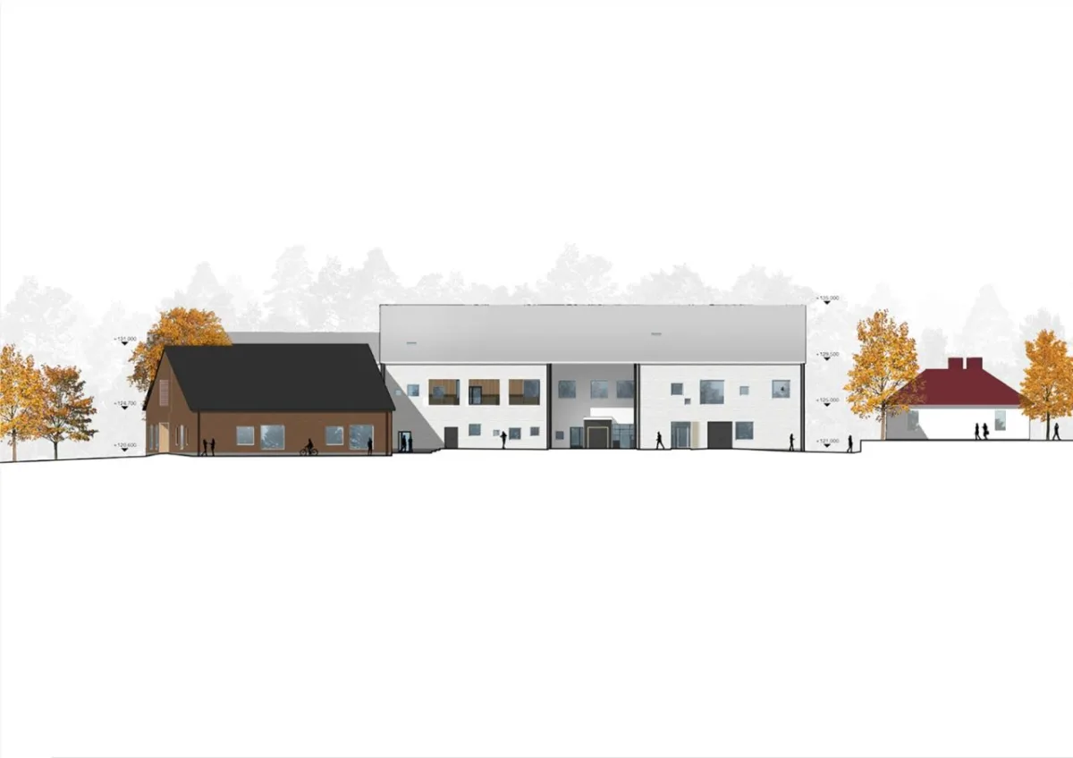 BIM建筑|汉卡萨尔米学校 / Parviainen Architects